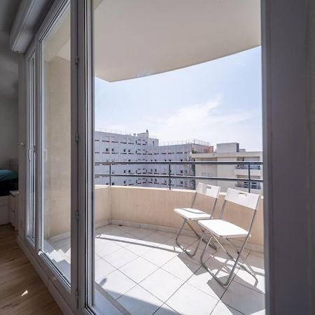 Appartement Tout Equipe Climatise Terrasse Hopital De La Timone Marsilia Exterior foto